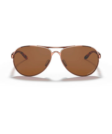 Oakley Feedback Rose Gold W/ Prizm Tungsten Polarized Sunglasses
